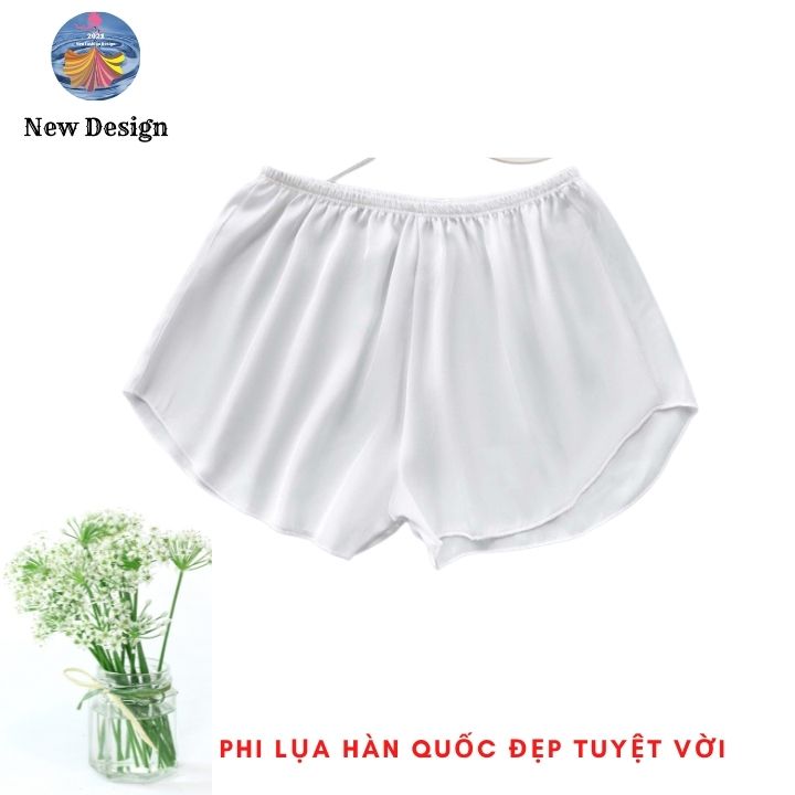 Quần Đùi Nữ New Design, Quần Short Nữ Cạp Chun, Vải Lụa Mịn, Thoáng Mát ,Mặc Thoải Mái Nhiều Màu ( 40-65 kg) QA0003