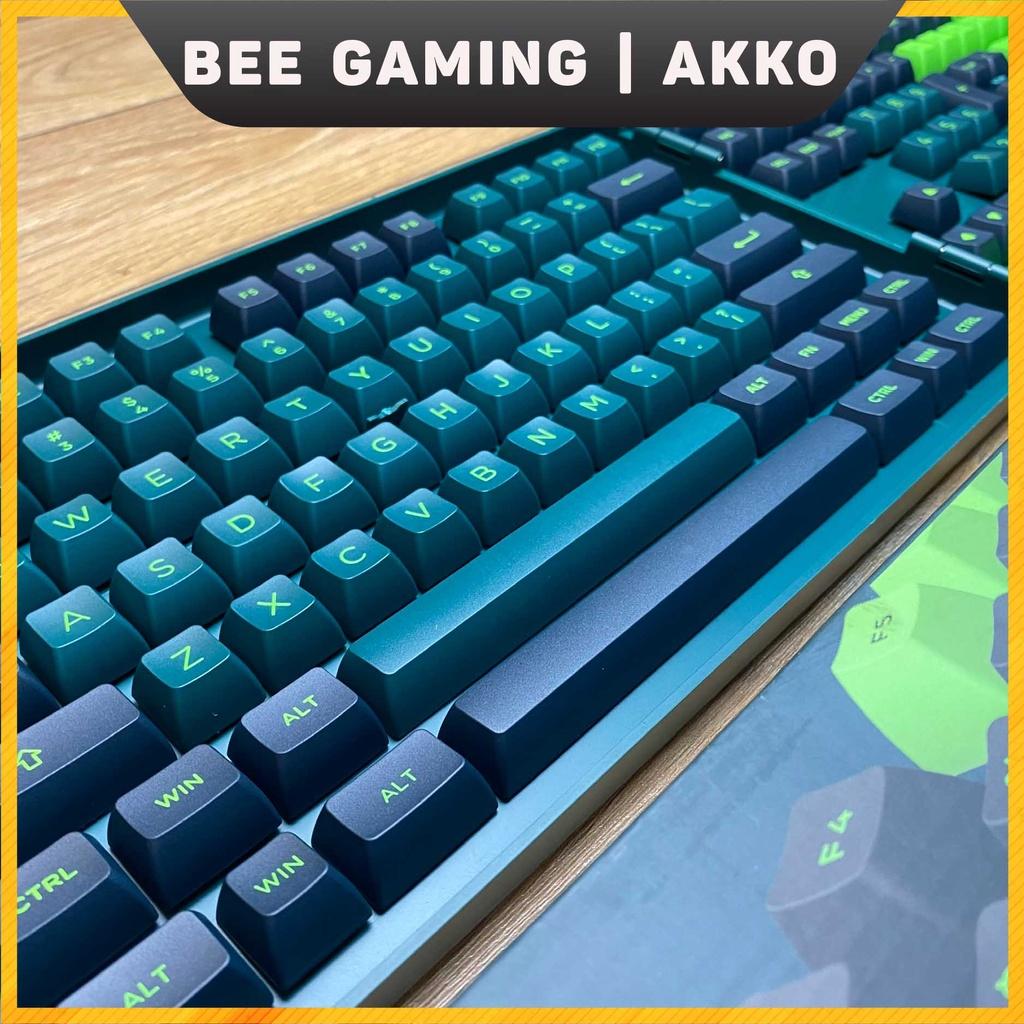 Bộ keycap chính hãng AKKO - Wave Sonic (PBT Double Shot / ASA Profile / 229 nút)