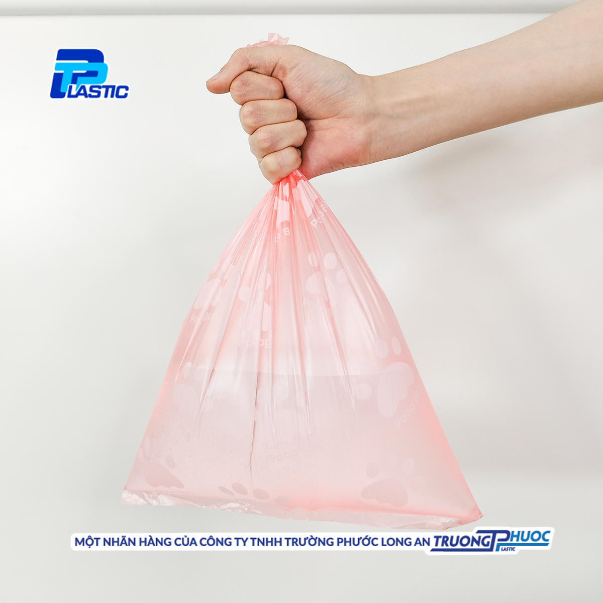 Túi PP Nhựa - Túi Rác Cho Thú Cưng TP Plastic, 15 Cái/Cuộn