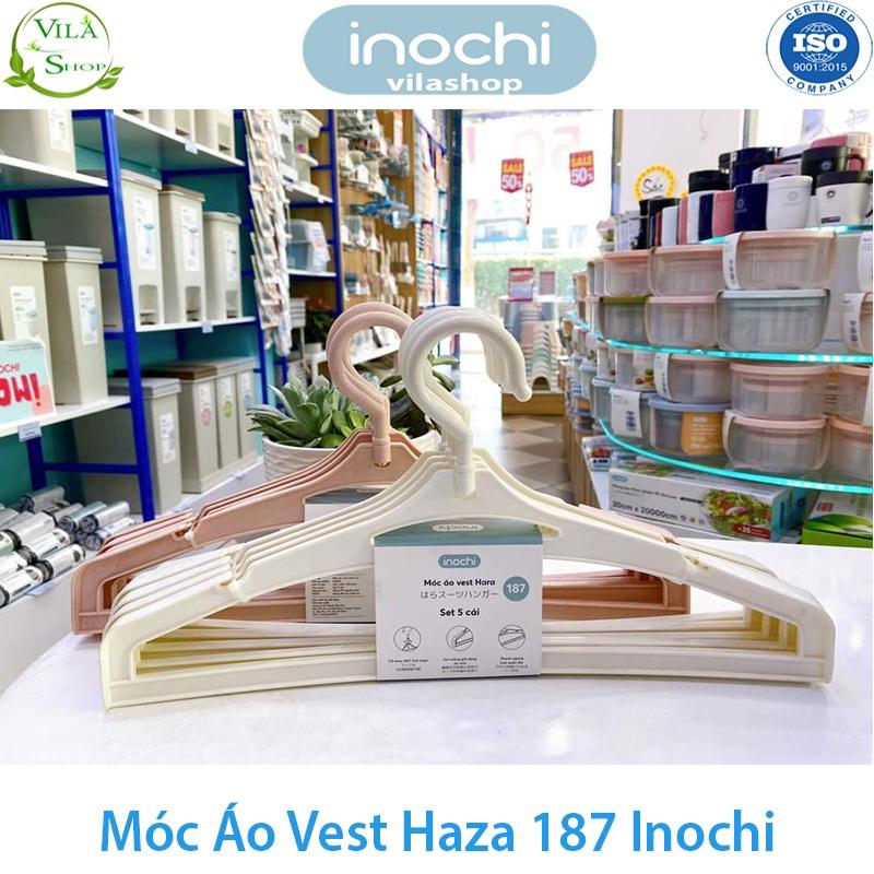 Móc Treo Quần Áo, Móc Treo Áo Vest Hara 187, Bộ Sưu Tập Móc Quần Áo Người Lớn Nhựa Cao Cấp Inochi