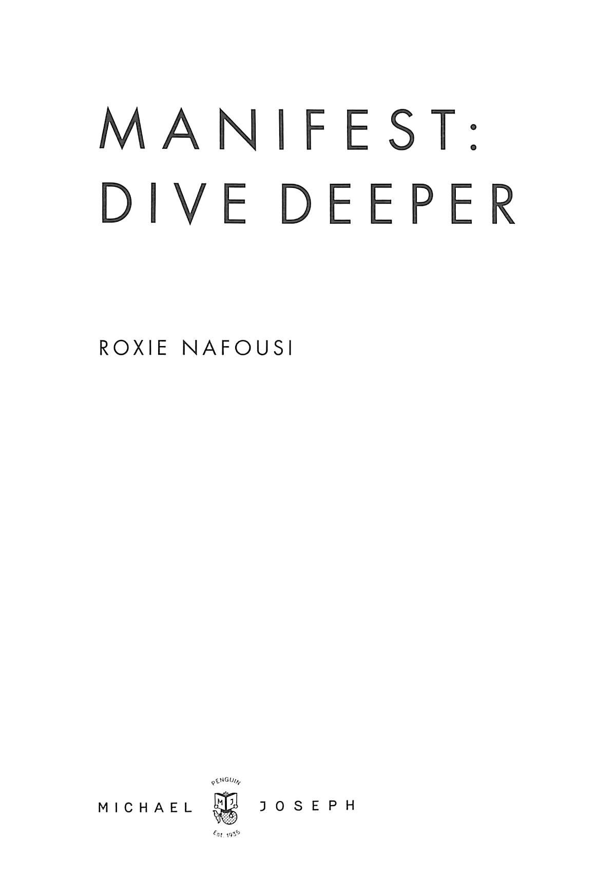 Sách ngoại văn: Manifest - Dive Deeper