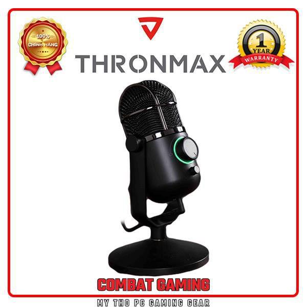 Micro Thu Âm THRONMAX MDRILL DOME M3 PLUS JET BLACK- Hàng Chính Hãng