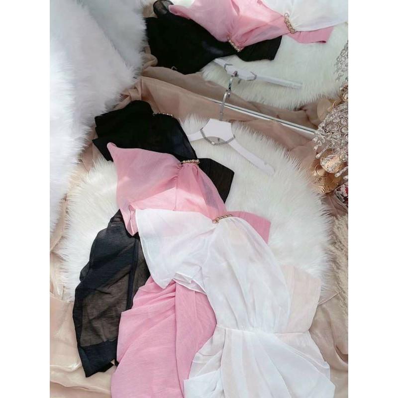 Đầm lệch vai thiết kế sexy