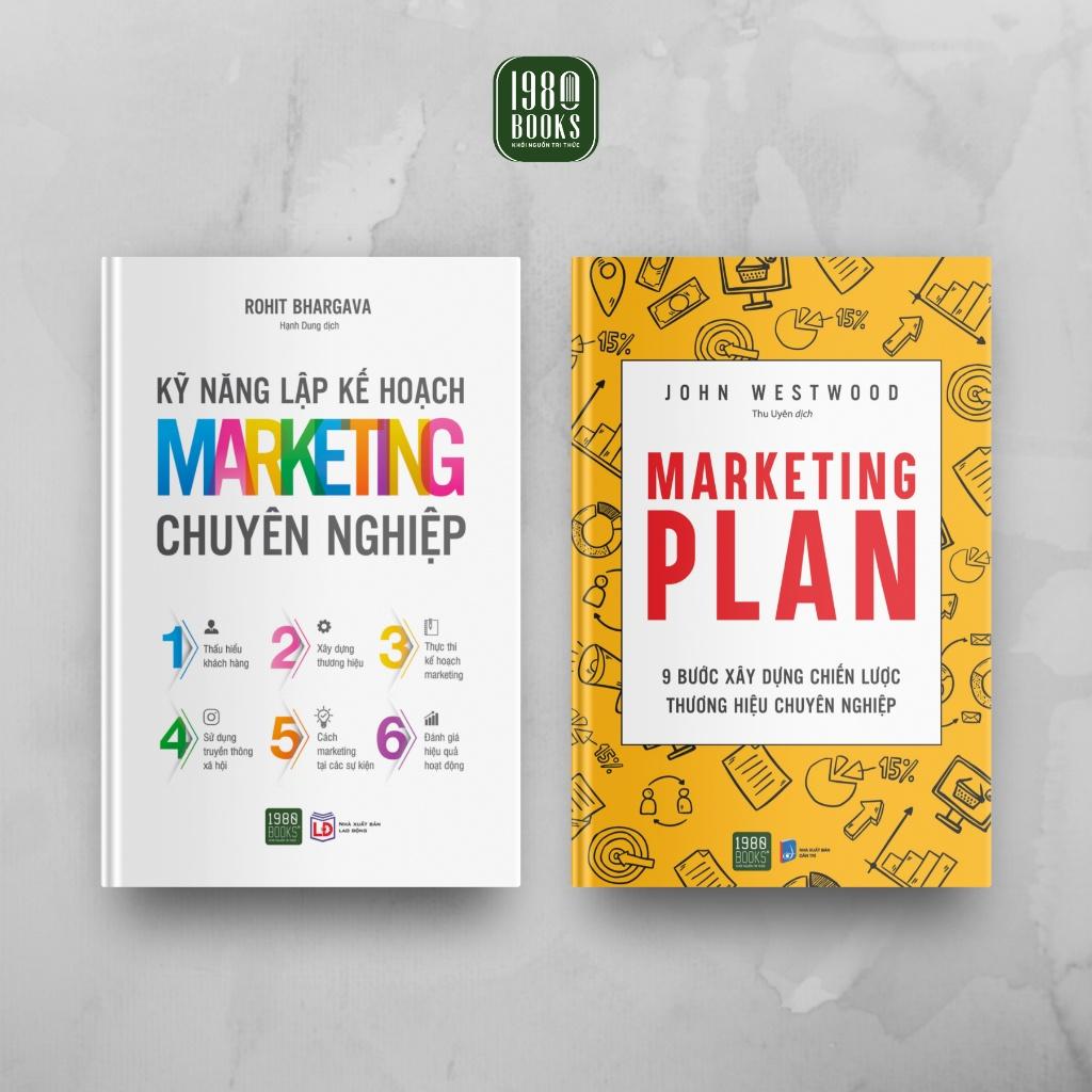 Hình ảnh Combo 2 cuốn Marketing Plan + Kỹ Năng Lập Kế Hoạch Marketing Chuyên Nghiệp - Bản Quyền