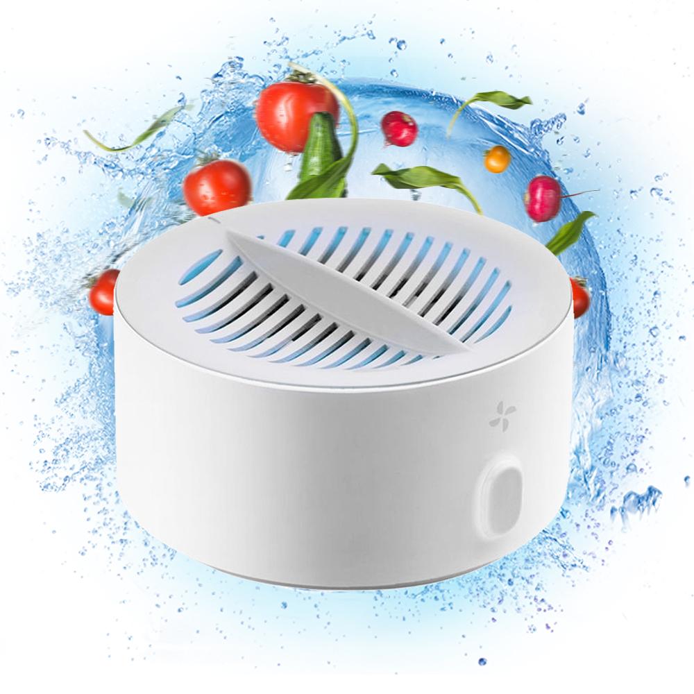 Máy Rửa Thực Phẩm Hộ Gia Đình Nhỏ Ipx7 Chống Nước 4400Mah Sạc Từ Tính Usb