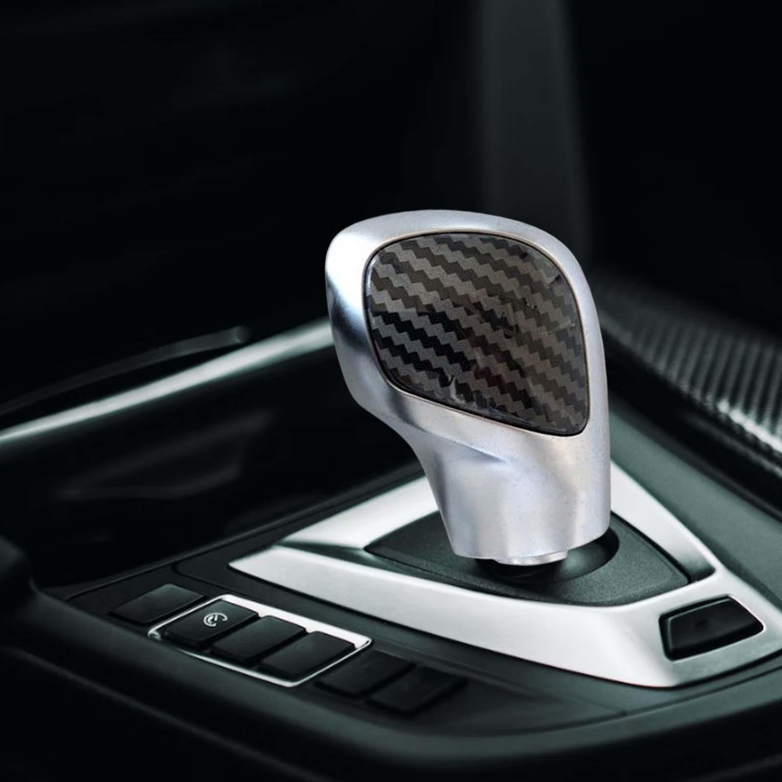 Auto Gear Knob Cover Trim, Decoration, Parts, Replacement, Accessory Car Interior Knob Gear Side Cover for B7 B8