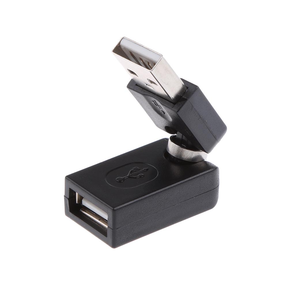Phép Lạ Chiếu 4 Xoay 360 độ và Xoắn USB Loại A để Loại-MỘT Nữ Cổng Kết Nối