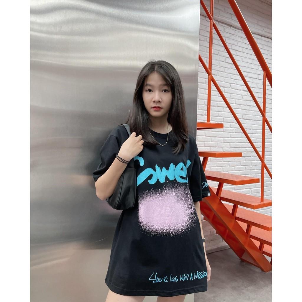 Áo thun unisex tay lỡ form rộng hình in to và sắc nét - Hany Shop