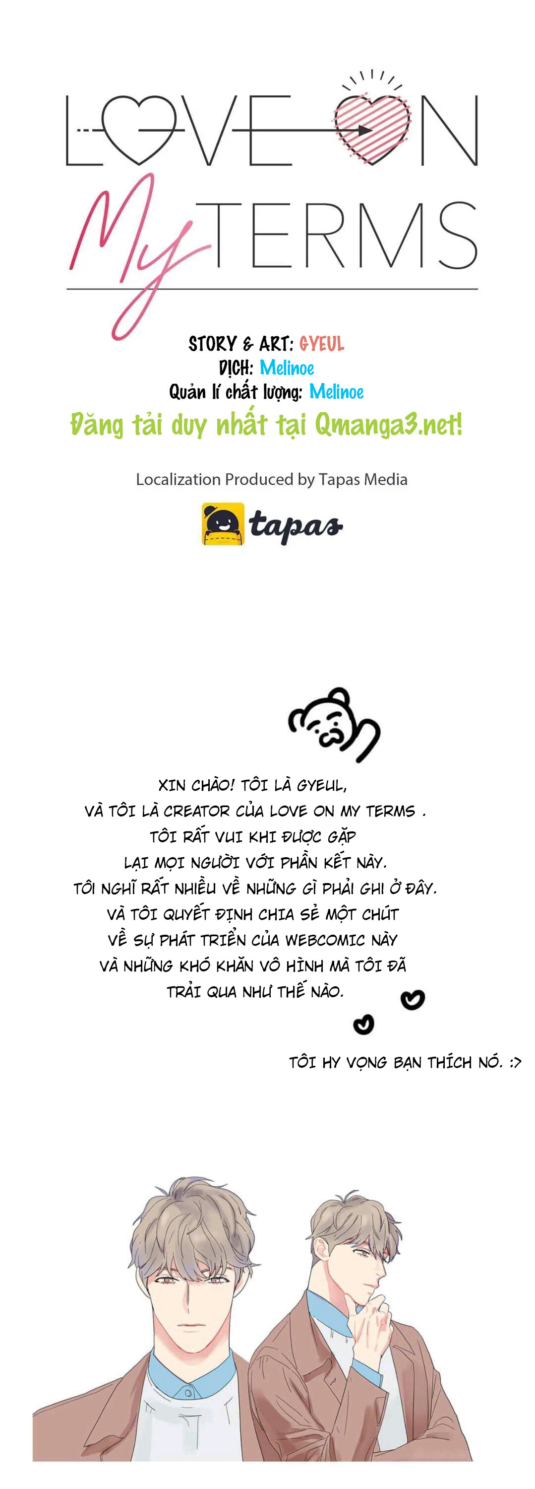 love on my terms chapter 0 1