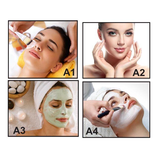 Decal dán tường cô gái spa nhiều mẫu_