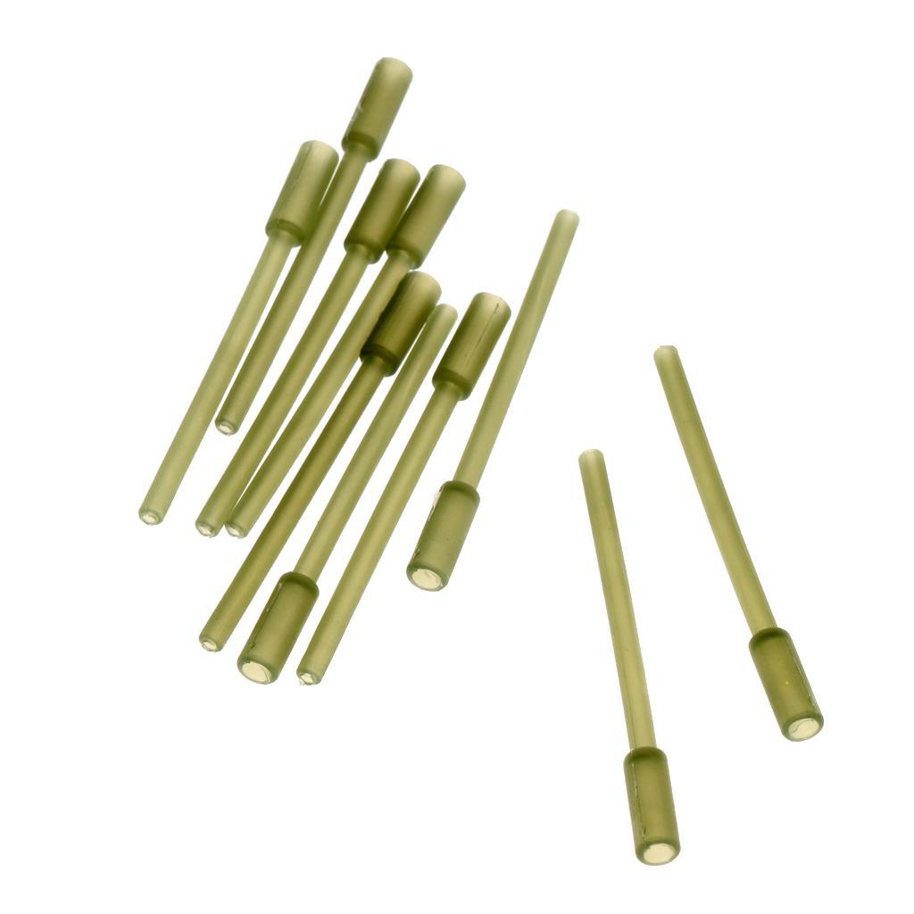 10/20/30pcs Angling Supplies Plastic Inline Carp Coarse Lead Mould Inserts Tubes 60mm