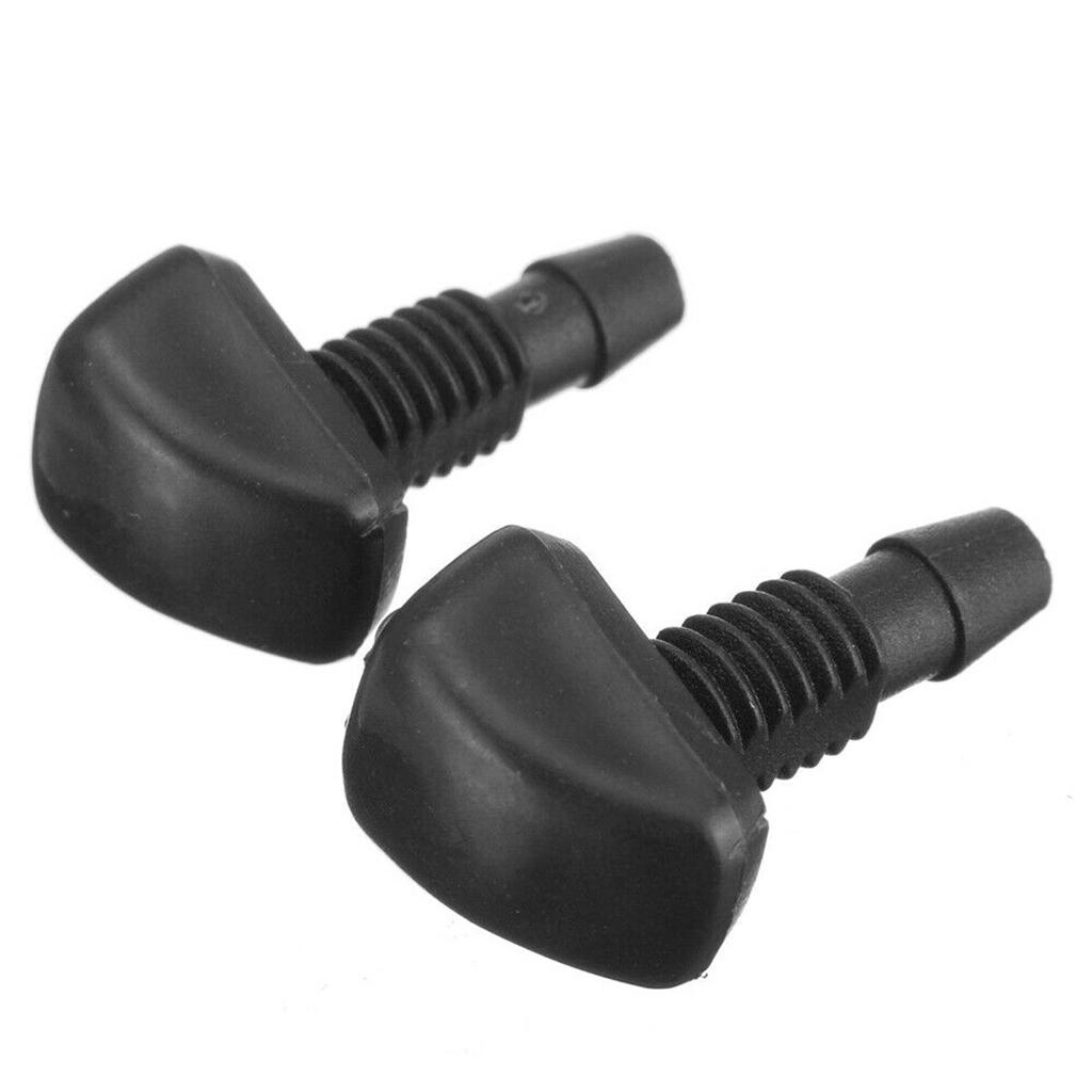 2x2pcs Car Windshield Washer Wiper Water Spray Nozzle Universal