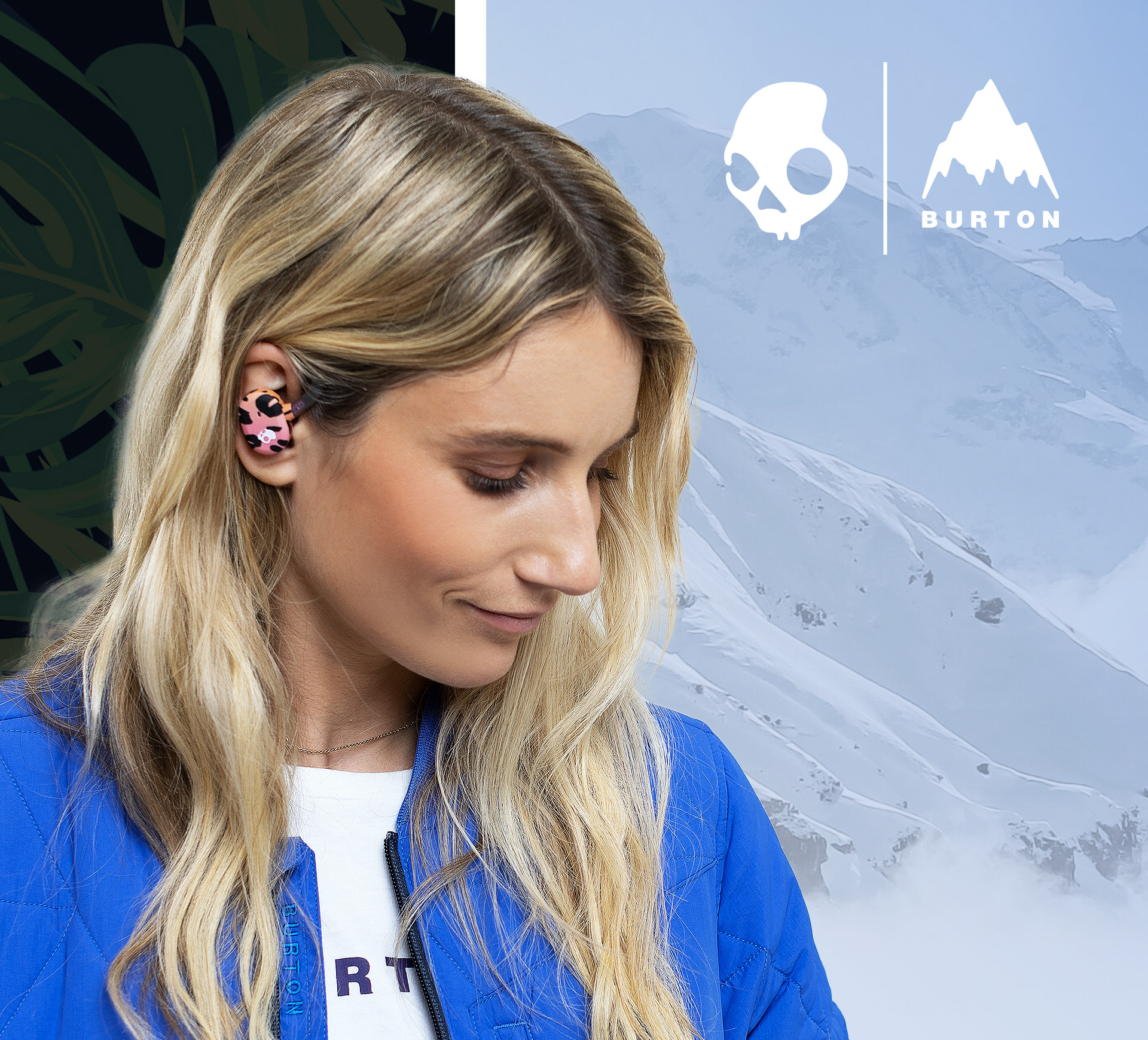 Tai nghe nhét tai không dây SKULLCANDY PUSH ACTIVE TRUE WIRELESS BURTON - Hàng chính hãng