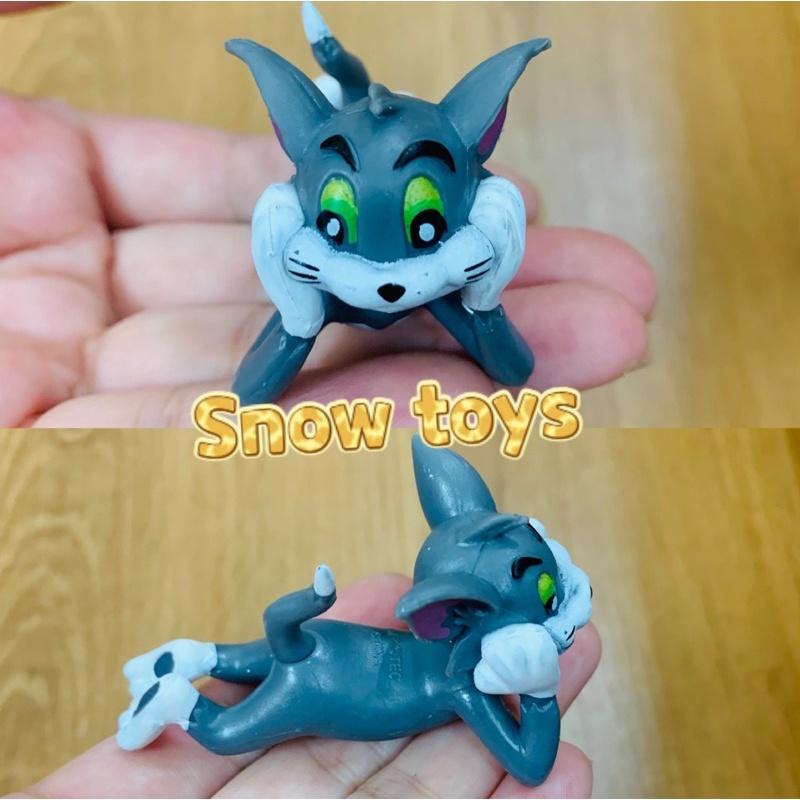 Mô Hình Tom và Jerry - Nhân Vật Hoạt Hình Tom and Jerry - Mèo Tom Chuột Jerry Chó Spike - Cao 2~8cm