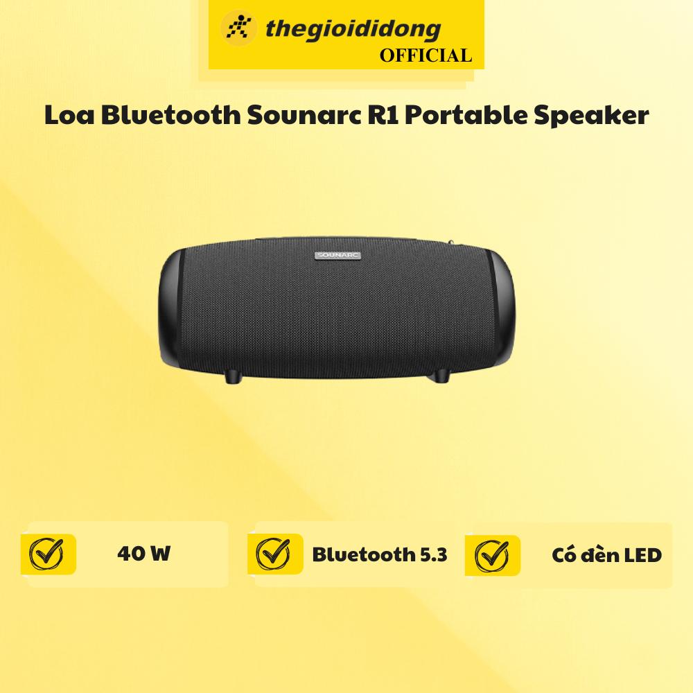 Loa Bluetooth Sounarc R1 Portable Speaker - Hàng Chính Hãng