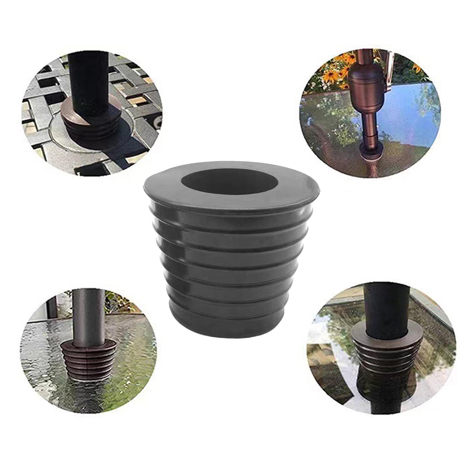 Umbrella Cone, Umbrella Base Fits 1.5inch/38mm Pole Rubber Umbrella Wedge for Patio Table Hole Opening, for Garden, Patio Umbrella, Outdoor