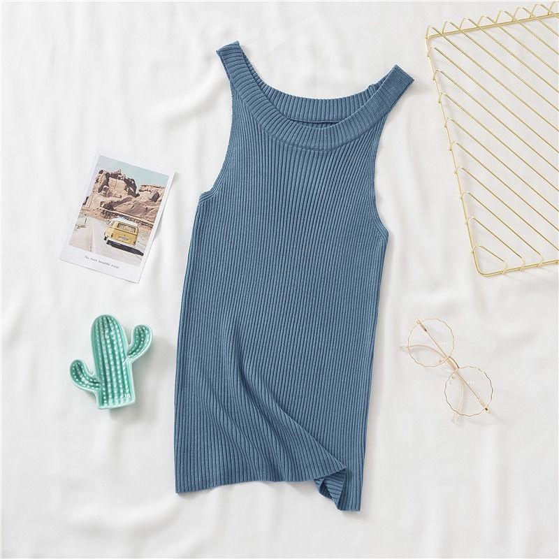 Áo yếm dệt kim sexy