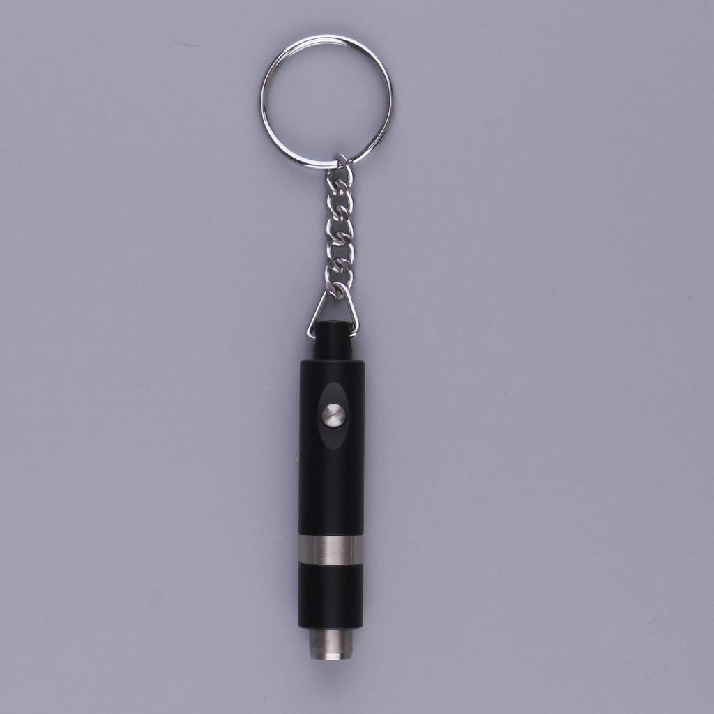 2x Metal Cigar Punch Cutter Blade Cigar Cutting Key Chain Keyring 7mm
