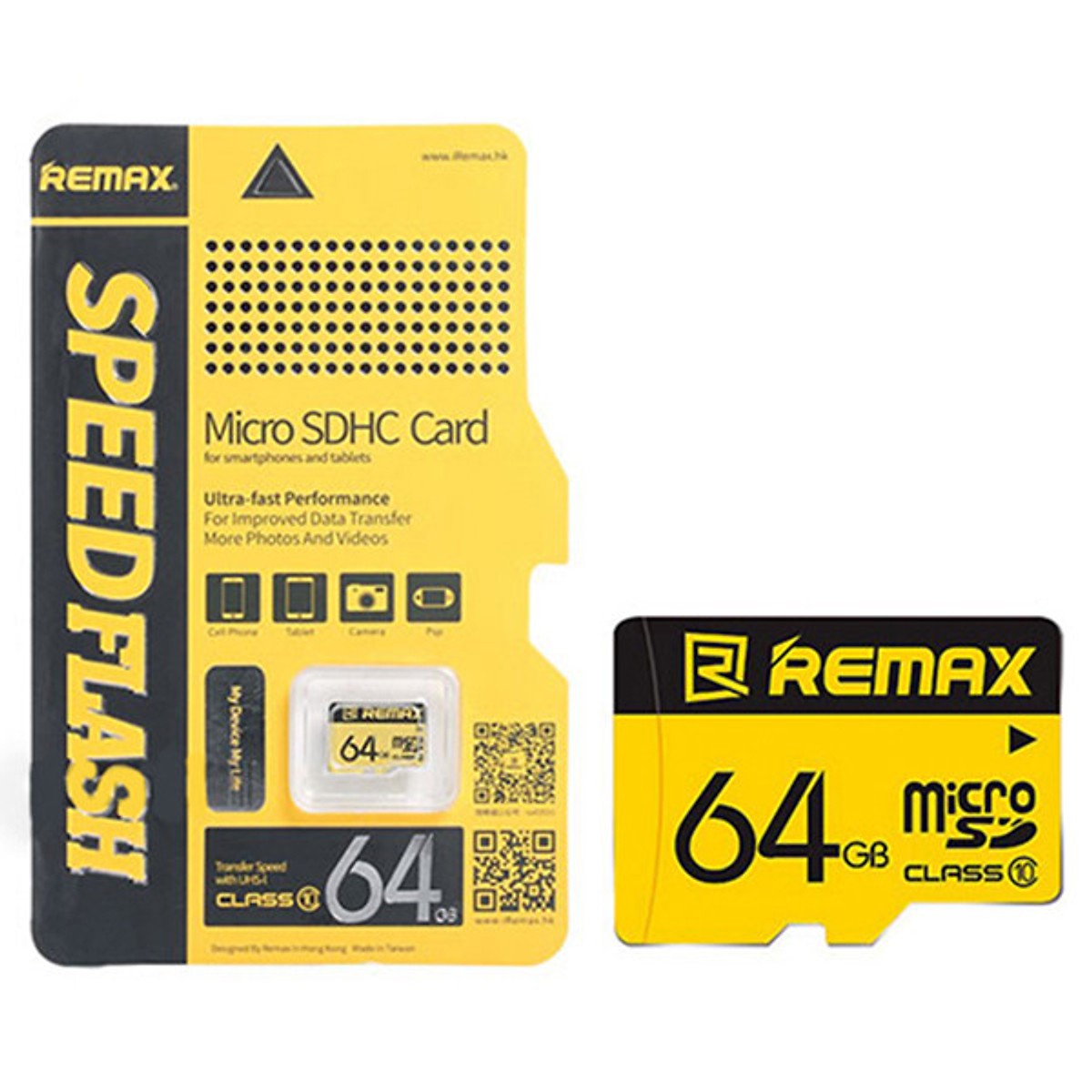 Thẻ Nhớ Micro SD Remax 64GB - Hàng Chính Hãng