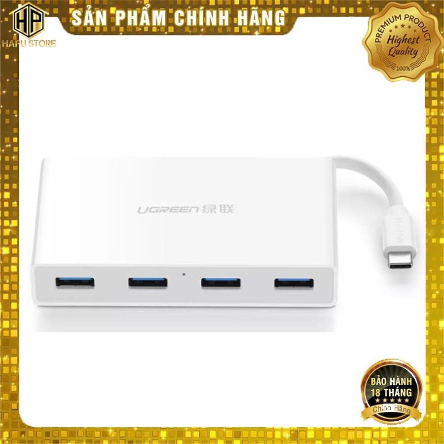 Bộ chia USB Type-C to USB 4 cổng 3.0 Ugreen 30278 chính hãng -Hàng Chính Hãng