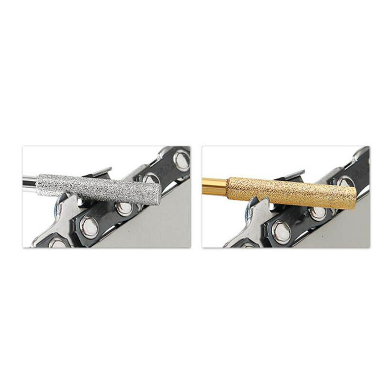 Diamond Chainsaw Sharpener Bits Grinding Bits Burr 4mm and 4.8mm