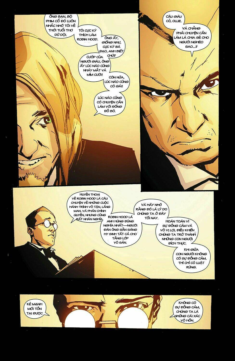 green arrow: year one chapter 1 8