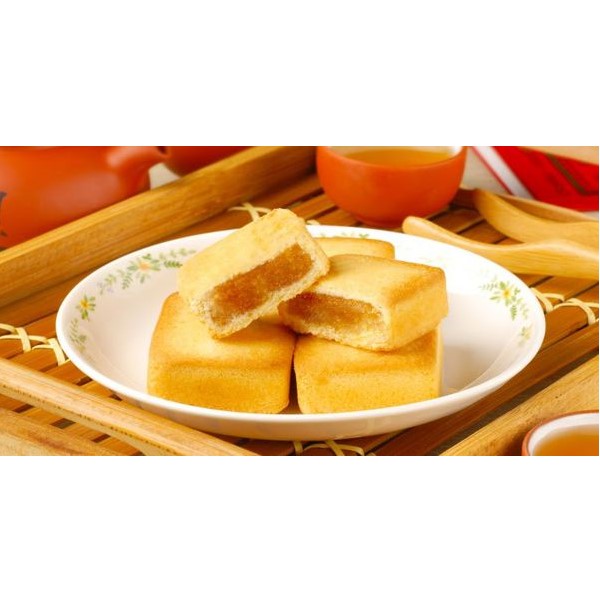 Bánh quy Taiwan Pineapple Cake nhân Dứa hộp 200gr (8 bánh)