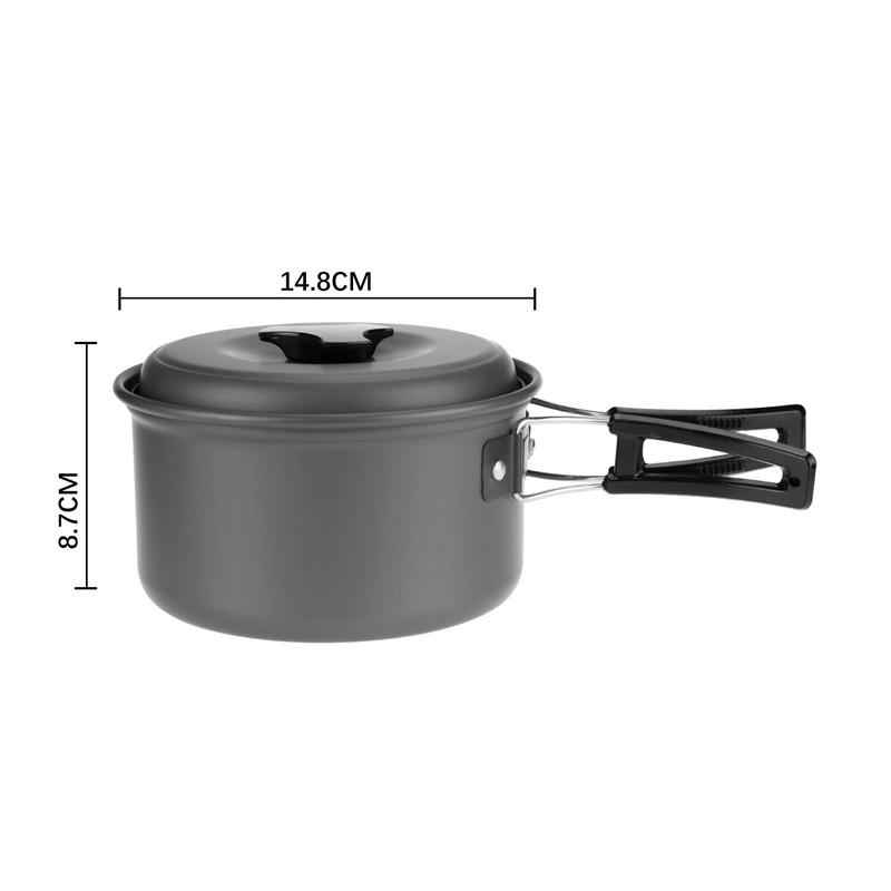Foldable Rice Cooker for Travel Outdoor Durable Campfire Cooking Pot
