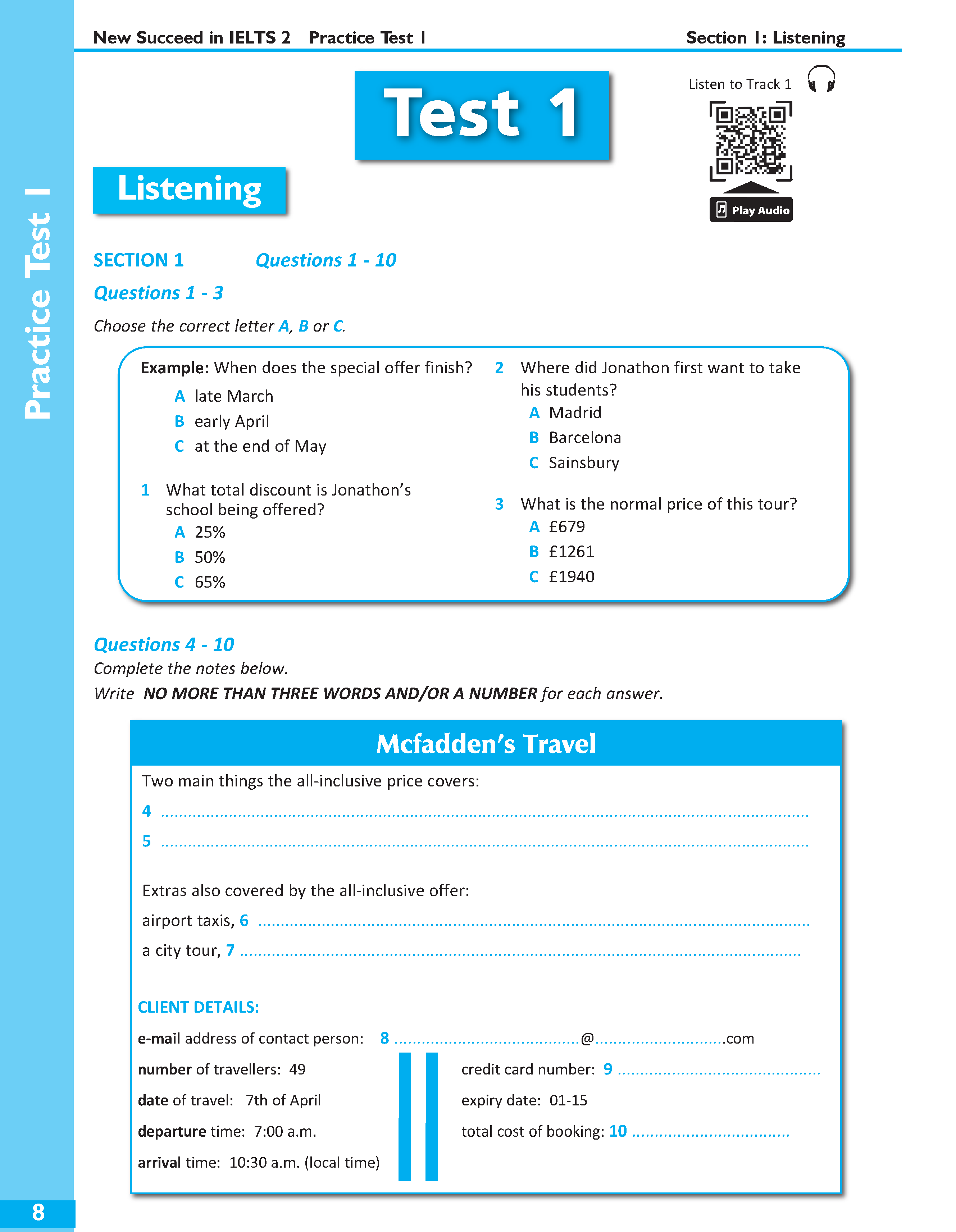 Succeed in IELTS 2 (5.0-6.5) with 6 Practice Tests (New)