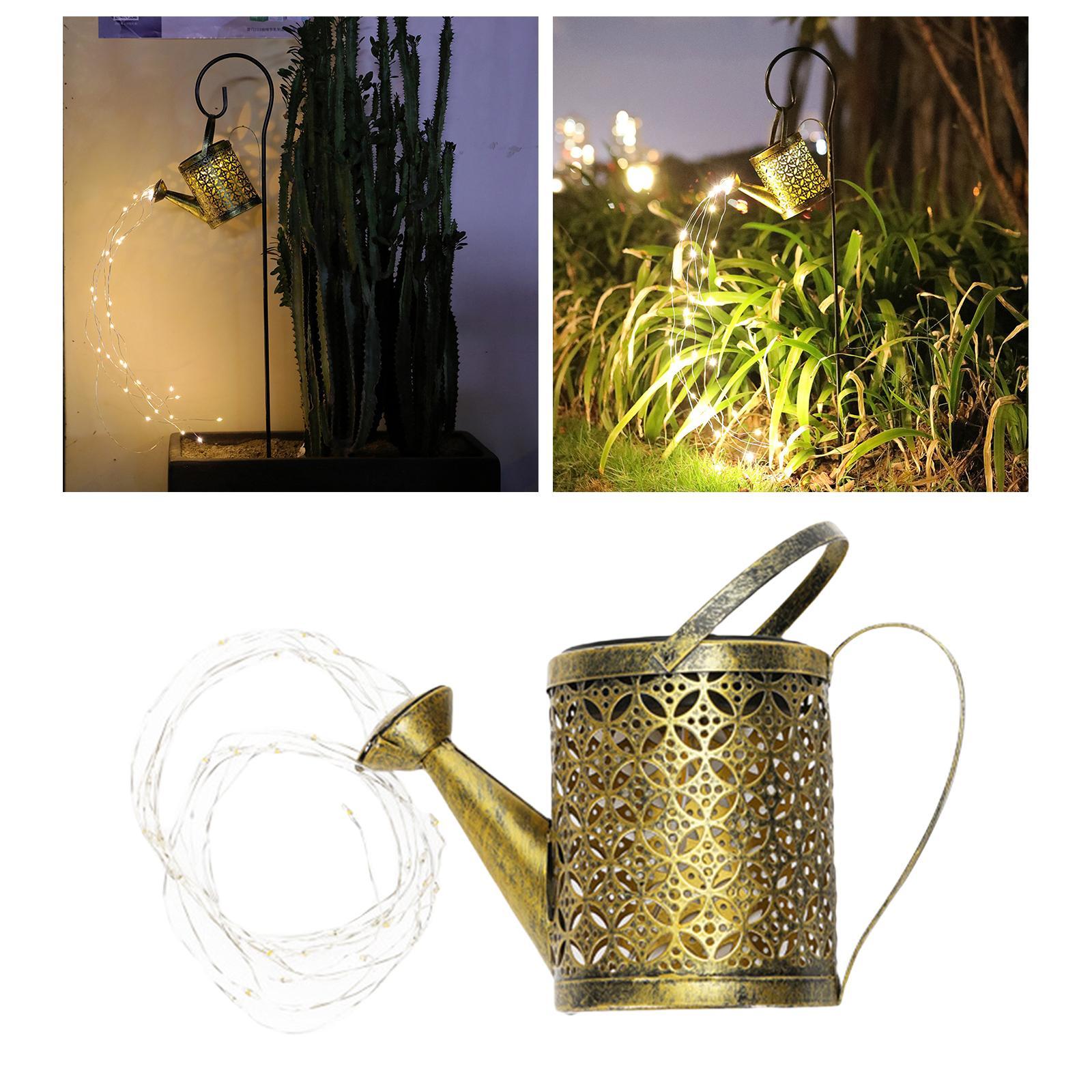 Solar Lights LED String Light Kettle Light for Lawn Walkway Decor