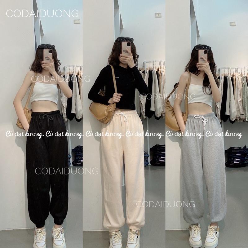 Quần jogger dây rút