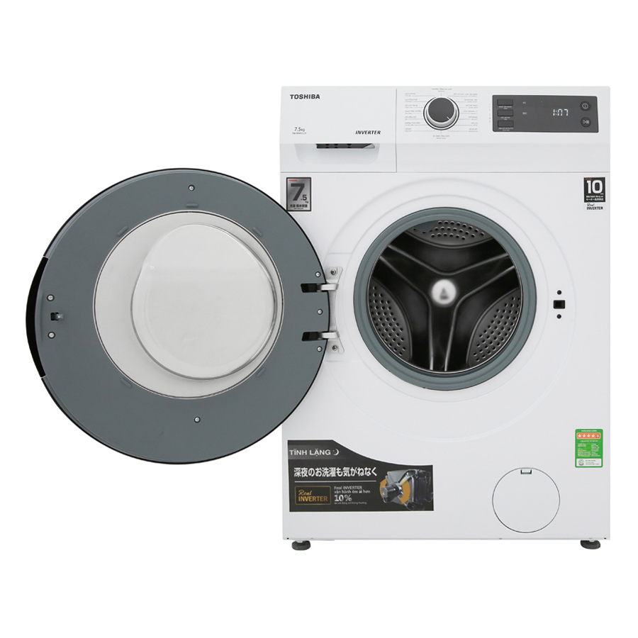 Máy Giặt Cửa Trước Inverter Toshiba TW-BH85S2V-WK (7.5kg) - Hàng Chính Hãng