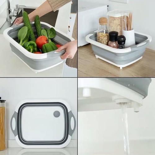 Chậu đa năng gấp gọn tiện lợi
