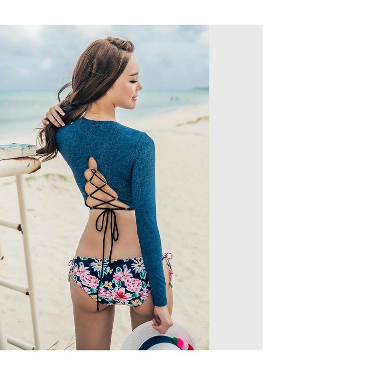 Áo Bơi Dài Tay Chống Nắng Cho Nữ