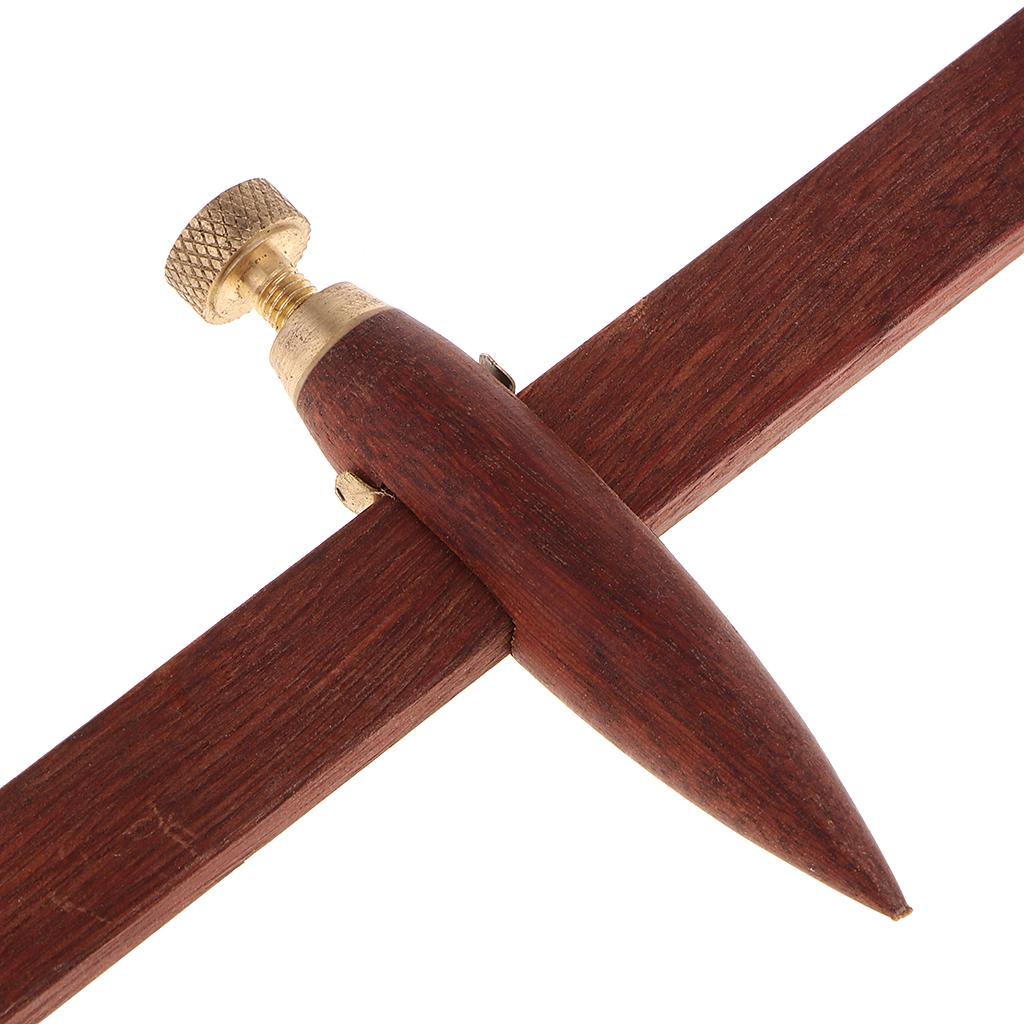 Wooden Compass Circle Cutter Circular Cutting Tools Measuring Ruler Caliper Clay for DIY Clay Pottery Ceramic Modeling 1-18cm