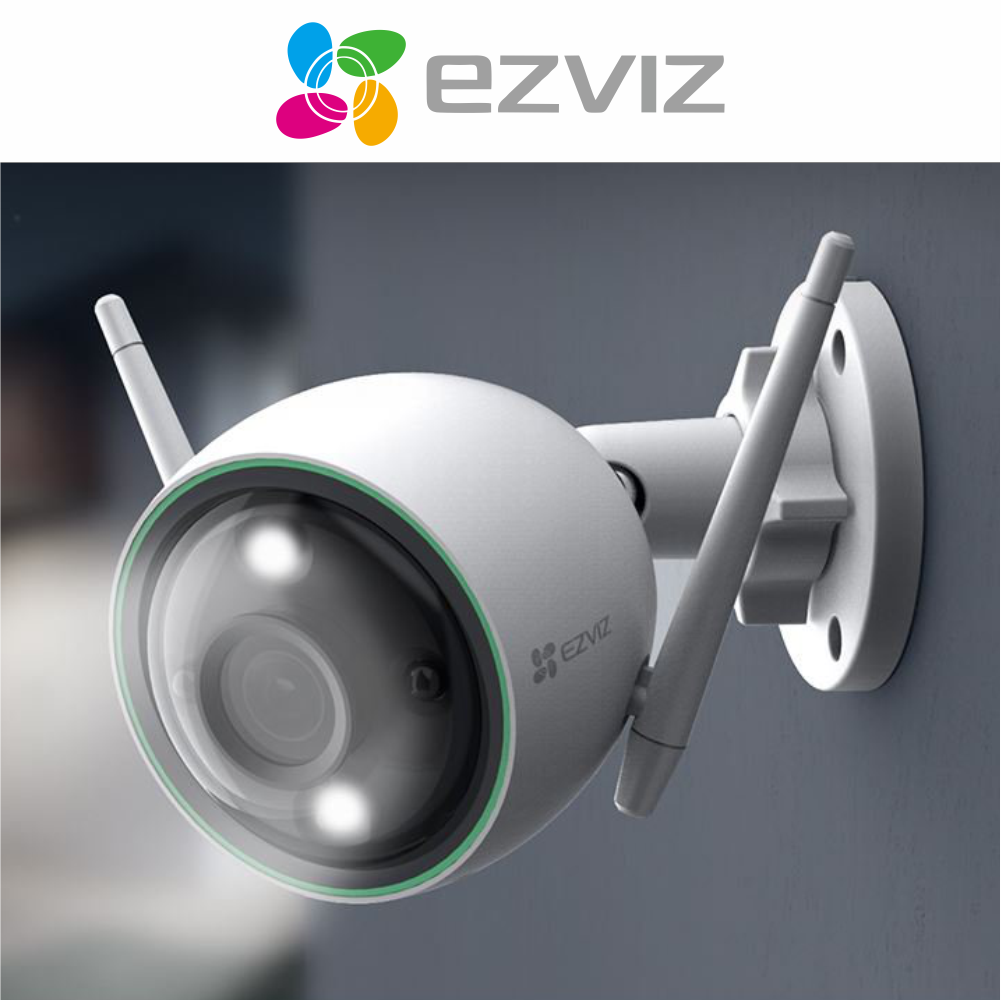 Camera EZVIZ C3N 1080P, WIFI, Chống Nước IP67, Ghi Gình Ban Đêm Có Màu, Tích Hợp AI, Chuẩn Nén Video H.265 - Hàng Chính Hãng