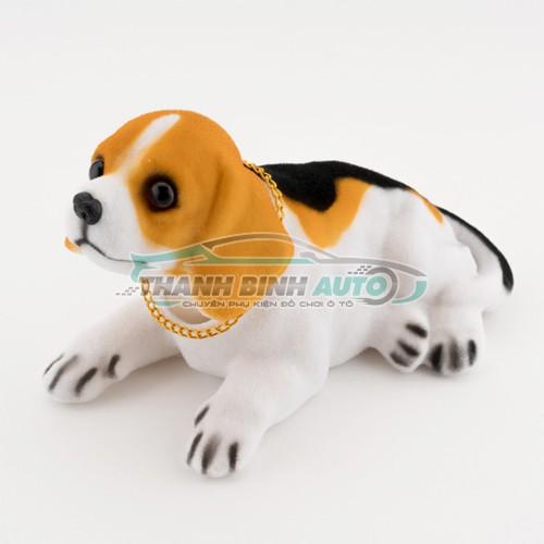 Chó Lắc Lư Đầu Trang Trí Taplo Xe Hơi