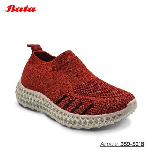 Giày sneaker trẻ em Thương hiệu Bata màu đỏ 359-5218