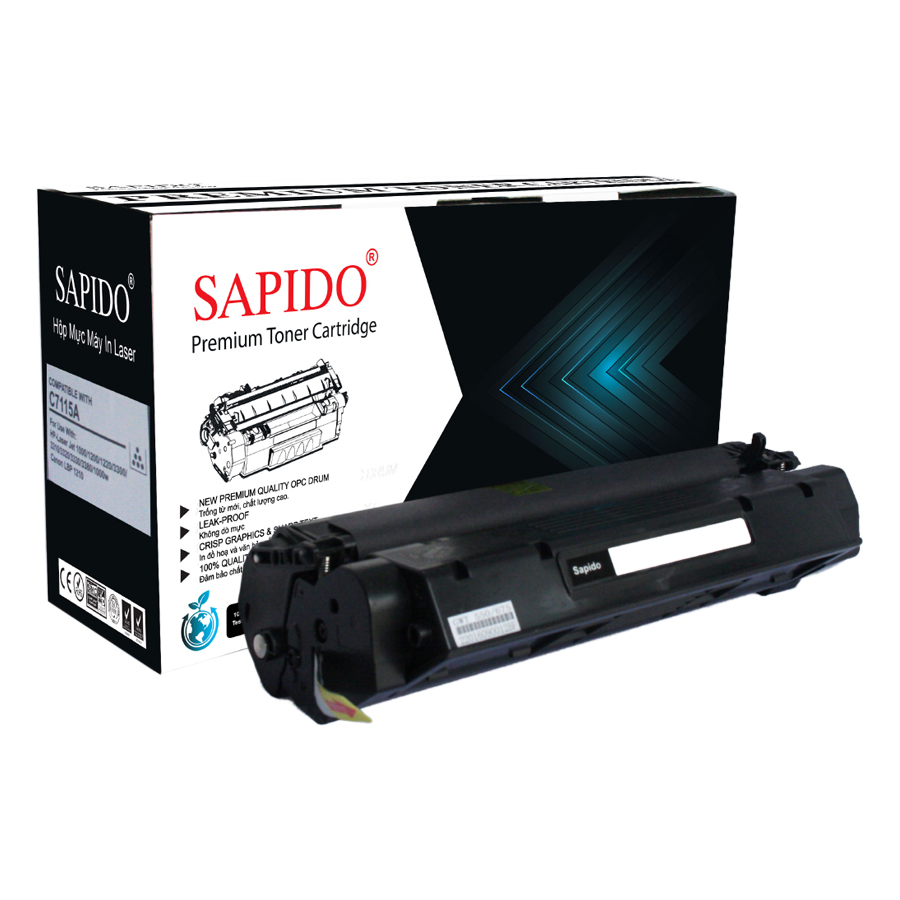 Hộp mực in Sapido cho máy in HP Canon Q7115A hàng chính hãng