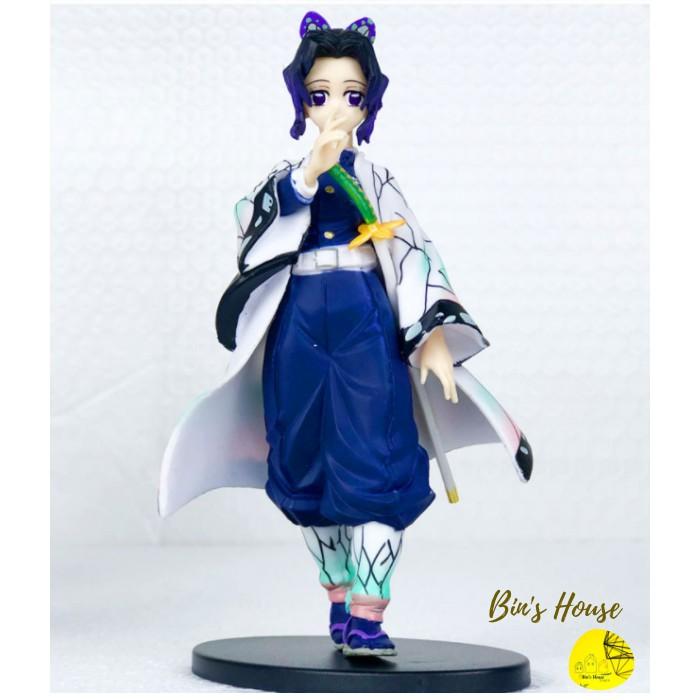 Mô Hình Nhân Vật Kochou Shinobu- Trong Truyện Kimetsu no Yaiba cao 16cm ( shop hỗ trợ gói quà)