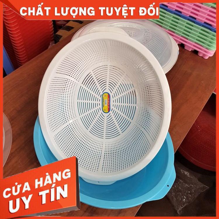 Rổ Nắp Bầu Dục Nhựa