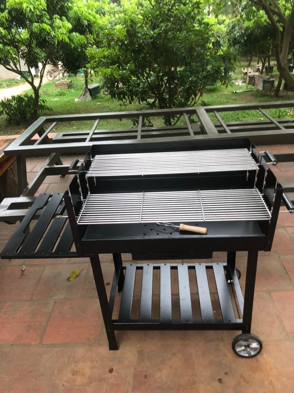Bếp nướng than hoa ngoài trơì ck 350