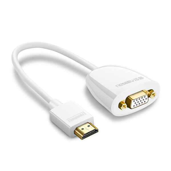 Cáp Chuyển Đổi HDMI Sang VGA- Chính Hãng Ugreen 40252( Màu Trắng)