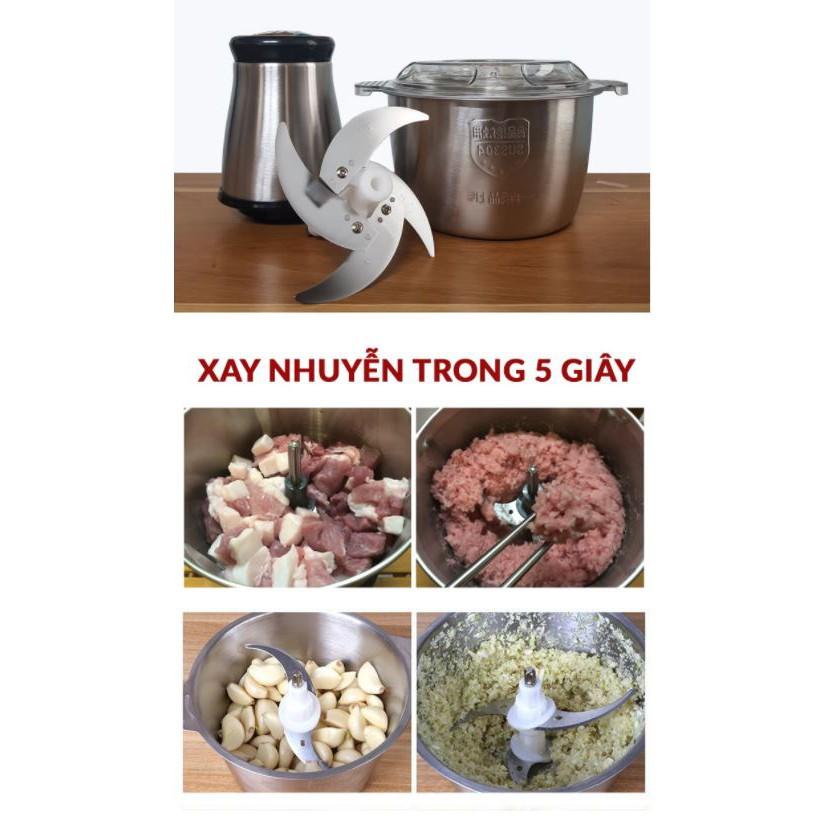 Máy xay thịt đa năng dung tích 2L - Bảo hành 6 Tháng toàn quốc