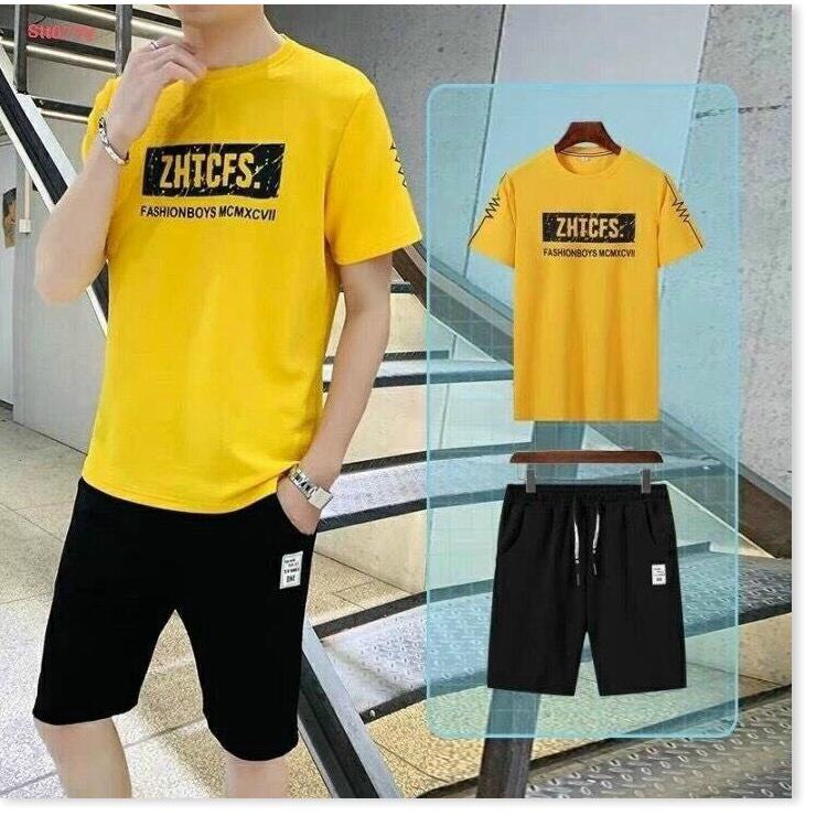 SET BỘ THUN HÈ THỂ THAO NAM CỰC CHẤT , SIÊU HOT HÈ 2021 THỜI TRANG KME FASHION