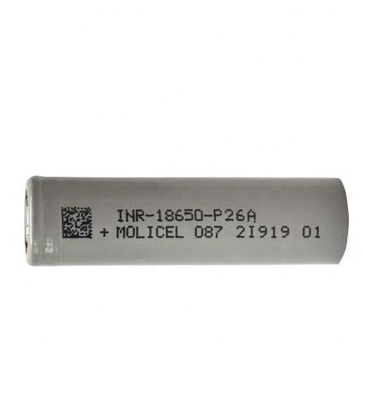 Pin P26A Molicel lithium INR 18650 35A 2600mah - Pin chuyên dụng cho thiết bị điện