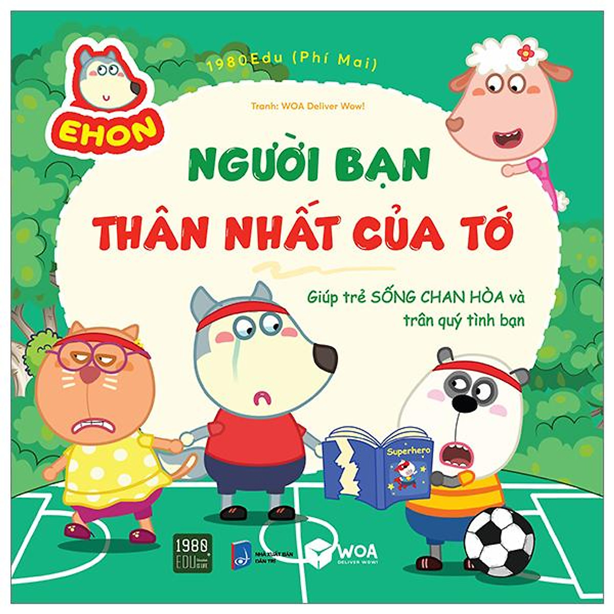 Sách Wolfoo Ehon - Người Bạn Thân Nhất Của Tớ