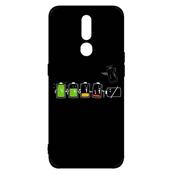Ốp Lưng in cho Oppo F11 Pro Mẫu Nguồn Pin - Hàng Chính Hãng