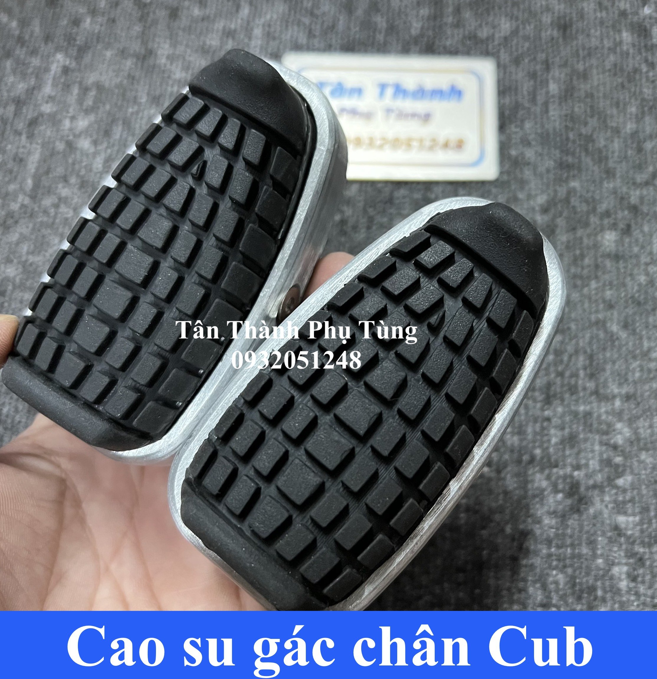 Cao su gác chân dành cho Cub- 1 cặp