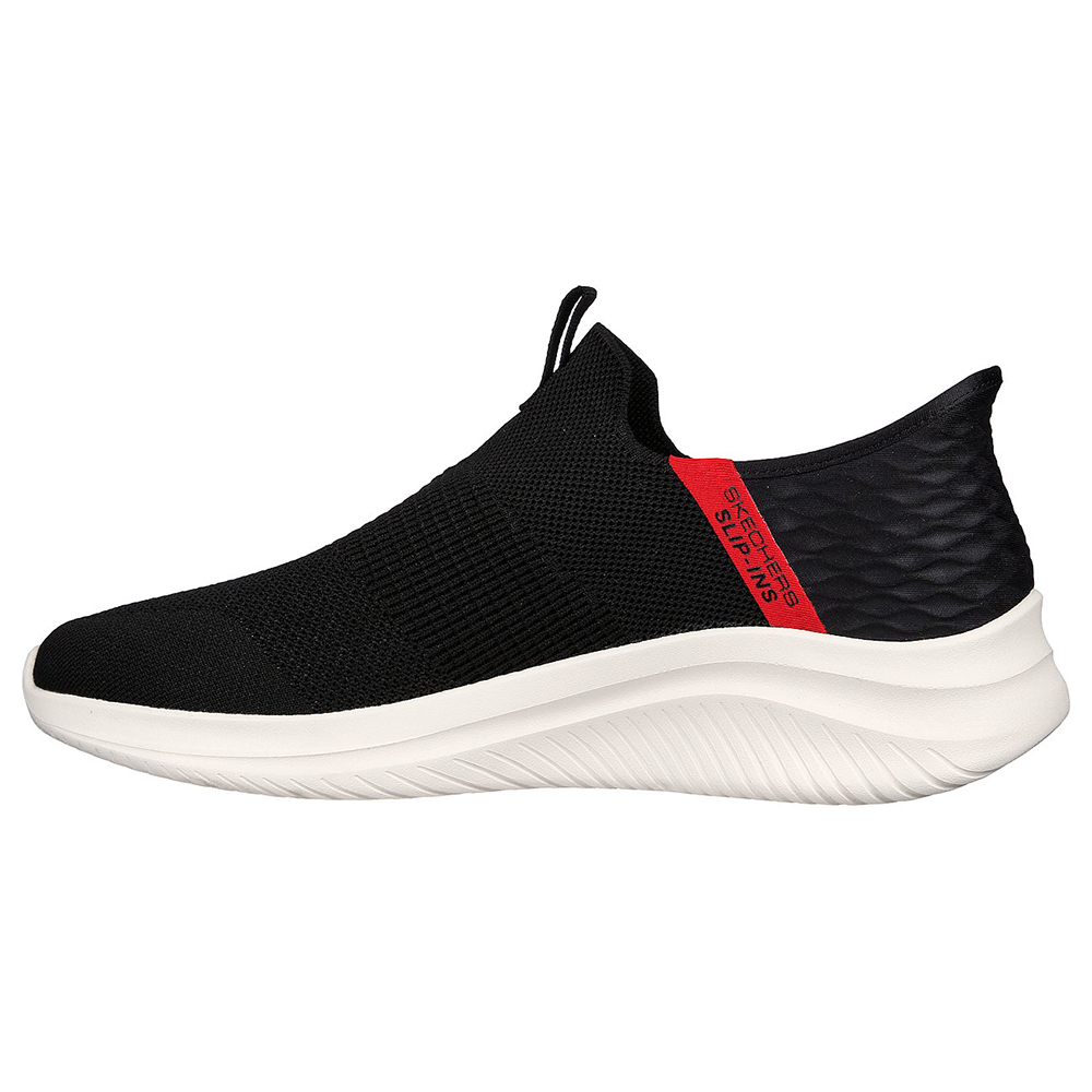 Skechers Nam Giày Thể Thao Xỏ Chân Đi Bộ Tập Gym, Thường Ngày, Đi Học, Đi Làm Slip-Ins Sport Ultra Flex 3.0 Viewpoint walking Air-Cooled Memory Foam Stretch Fit - 232451-BKRD